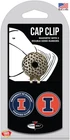 Team Golf Ncaa Illinois Fighting Illini Cap Clip With Magnetic Ball Markers New. Price: $29.99.