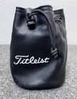 Titleist Travel Valuables Golf Pouch Black Leather Used. Price: $24.99.
