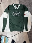 Nfl New York Jets Slotback Windbreaker Pullover Unisex Adult Xl Team Apparel Used. Price: $40.00.