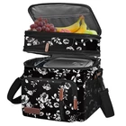Best Miycoo Lunch Bag & Box For Women Men, Double Deck Leakproof Insulated Soft New. Price: $38.21.