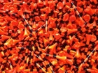 New 3/4" Pride Evolution Performance Pts Orange Black Striped 2.75 Golf Tees. Price: $14.99.