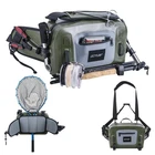 Goture Waterproof Fishing Waist Pack, IPX8 840D Tpu Large Tackle Bag With Rod.... Price: $69.66.