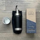 High Camp Torch Flask, Stainless Steel Onyx Black, 6 Oz Brand New W/ Bag & Box. Price: $64.99.