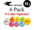 6 Pack Chromax High Visibility Colored Golf Balls M5 Metallic Choose Color! New. Price: $21.93.