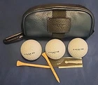 *new* Coach Golf Blue Leather 3 Balls, 2 Tees & Metal Divot Tool. Father's Day!. Price: $67.49.