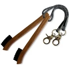 Re Goods Golf Brush - Walnut Wood 2 Pack Paracord And Clip Attachment For B... New. Price: $33.23.