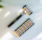 Pro Razors Shaving System 1 Handle + 6 Cartridge Set 7-LAYERS Precision Blade New. Price: $12.99.