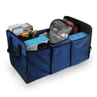 Car Trunk Organizer, Oxford Fabric Waterproof & Anti-slip Vehicle Storage Blue New. Price: $21.01.