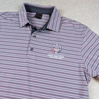 Dunning Golf Solheim Cup 2024 Robert Trent Jones Polo Shirt Mens Medium Striped Pre-owned. Price: $17.99.