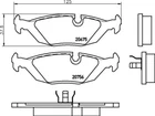 Mintex Rear Axle Brake Pad Set, Disc MDB1239 New. Price: $25.64.