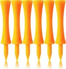 Finger Ten Plastic Golf Castle Tees Step 100 Count, All 2 3/4'' Orange New. Price: $18.99.