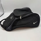 Nike Golf Shoe Bag Black Gray Travel Carry Case Organizer TG0022 Pre-owned. Price: $60.00.