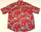 Alabama Crimson Tide Foco Ncaa Hawaiian Button Up Floral Shirt Size Mens 3XL New. Price: $23.92.