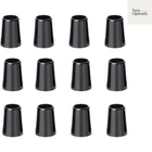 12 Pieces Solid Black Flat Golf Iron Ferrules For Tapered 0.355 Shaft And 0.3... New. Price: $14.99.