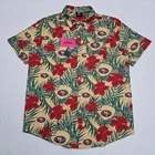 Foco Nfl San Francisco 49ERS Mens Medium Floral Tropical Button Up Shirt Nwt New. Price: $22.95.