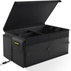 Mikkuppa Car Trunk Organizer - 65L Collapsible With Lid, Sturdy New. Price: $44.96.