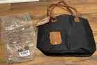 Nwt Tirrinia Black & Brown Large Insulated Bag W/wine Bladder 1.5 New. Price: $40.00.