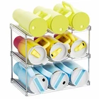 Larger Compartments Stackable Water Bottle Organizer For 40 Oz Stanley Cup Ho... New. Price: $21.34.