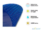 SUN2SOLAR 1600 Series Oval Ultimate Heating Pool Cover - (choose Size) New. Price: $279.99.