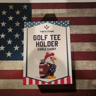 Vannyvee Sports Golf Holder Usa Eagle Includes 8 Themed Tees New. Price: $15.99.
