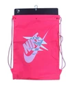 Nike Gym Drawstring Sports Sack Bag With Zip Pocket Racer Pink Unisex New. Price: $15.39.