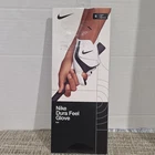 Nike Dura Feel Jr Golf Glove Youth Small Left Hand Ages 8-12 New. Price: $12.99.