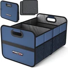 Fortem Car Trunk Organizer, Collapsible Two Compartment Medium, Blue New. Price: $16.91.