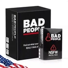 Bad People - Adult Party Game &the After Dark Nsfw Expansion Pack Usa Jq New. Price: $19.96.