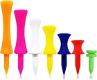 70 Pcs Golf Tees, Step Down Plastic Value Multiple Colors Mixed New. Price: $19.99.