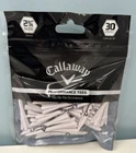 New Callaway Golf Performance Tees 2 3/4" (30 Pack) White. Price: $18.00.
