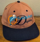 Vintage Mens Miami Dolphins Ball Cap Hat Logo 7 Team Nfl Brown Snapback Used. Price: $19.99.