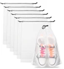 Teskyer 6 Pack Shoe Bags For Travel Transparent, 15.7" X 11.8", Clear New. Price: $10.70.