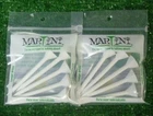 Martini 3 1/4" White Golf Tees - 2 Packs New. Price: $19.52.