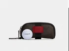 Golf Kit - Coach In Colorblock Pouch Ball Tees Divot Tool Red New. Price: $67.89.