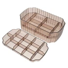 Besportble Transparent Jewelry Box Organizer Portable Storage For Travel New. Price: $13.80.