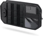Molle Car Sun Visor Organizer With Zipper Storage Pouch & Glasses Holder, Auto New. Price: $30.77.