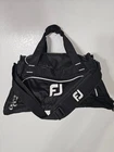 Footjoy Black Golf Duffel Bag Travel Gym Shoe Pre-owned. Price: $39.00.
