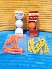 Rare Brand New Vintage Golf Balls Natural Wood Tees.. Price: $25.90.