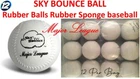 12 Sky Bounce Rubber Balls Sponge Baseball Major League Series (taiwan) New. Price: $24.39.