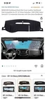 Berksyde Dashboard Mat Cover Leather Pad Compatible For 07-14 ... New. Price: $25.00.
