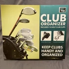 Golf Bag Organizers 14 Clips Easily Holds Clubs Total Vision New- Open Box. Price: $14.95.