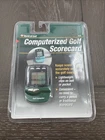 World Of Golf Computerized Scorecard With Belt Clip, Nip New. Price: $15.00.